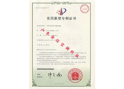 實(shí)用新型專利證書