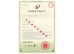 實(shí)用新型專利證書